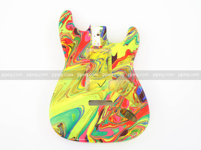 Chromatic Torrent Series Fluid Finish ST-Style DIY Electric Guitar Body (STB-018)