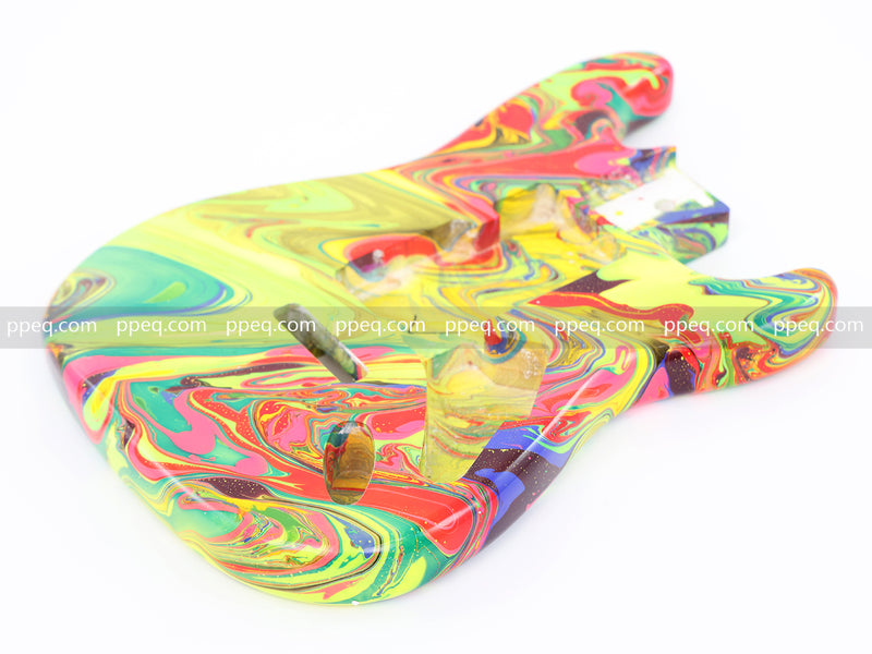 Chromatic Torrent Series Fluid Finish ST-Style DIY Electric Guitar Body (STB-018)