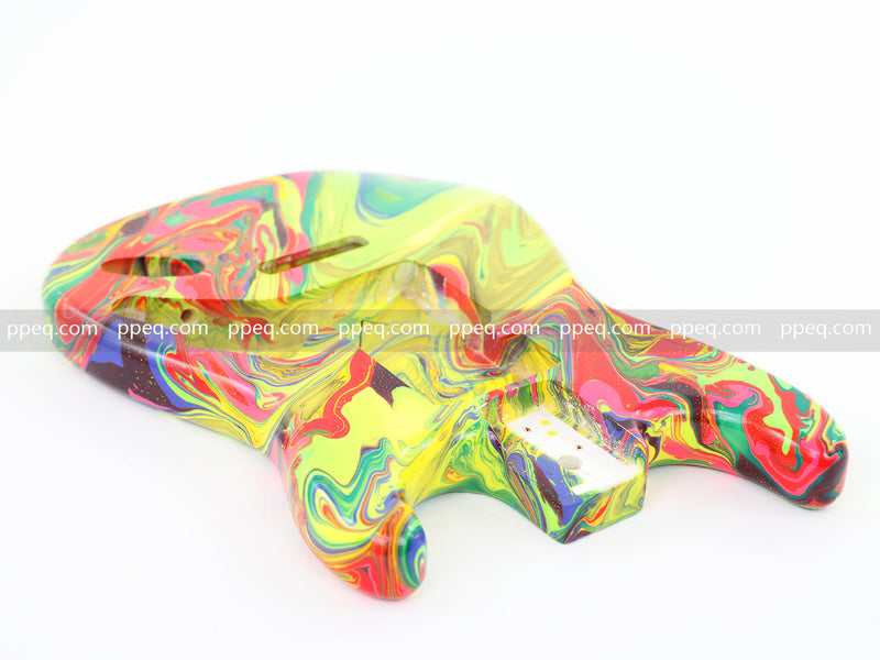 Chromatic Torrent Series Fluid Finish ST-Style DIY Electric Guitar Body (STB-018)