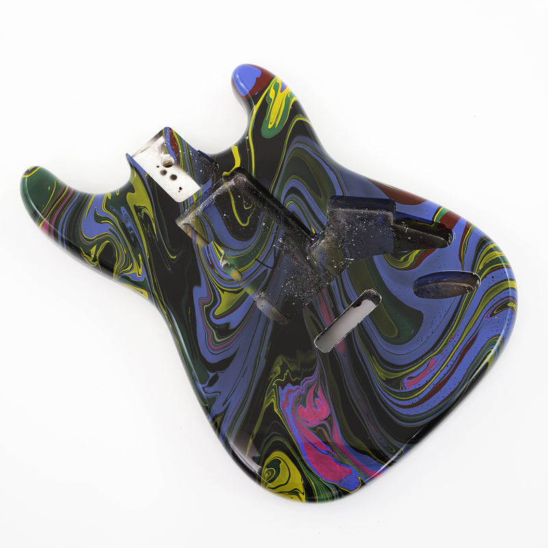 Chromatic Torrent Series Fluid Finish ST-Style DIY Electric Guitar Body (STB-020)