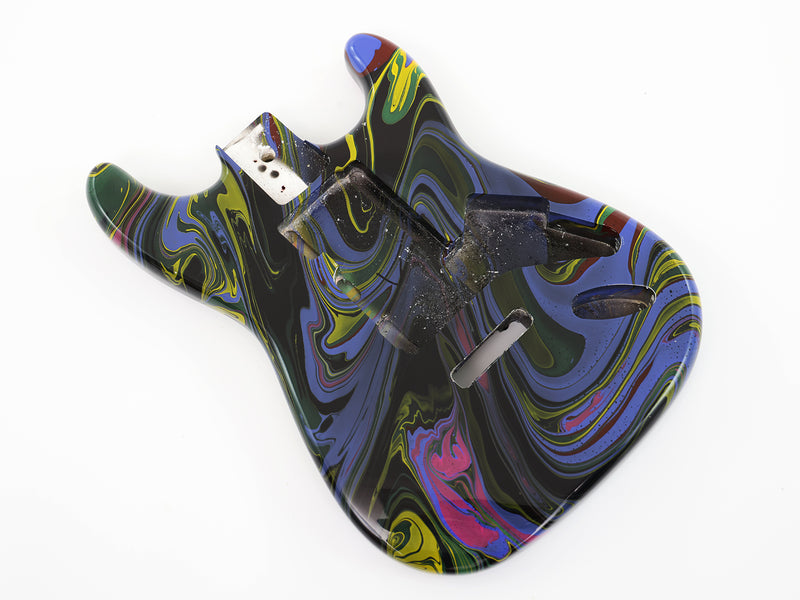 Chromatic Torrent Series Fluid Finish ST-Style DIY Electric Guitar Body (STB-020)