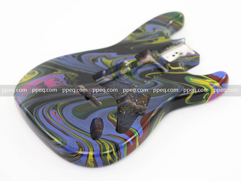Chromatic Torrent Series Fluid Finish ST-Style DIY Electric Guitar Body (STB-020)