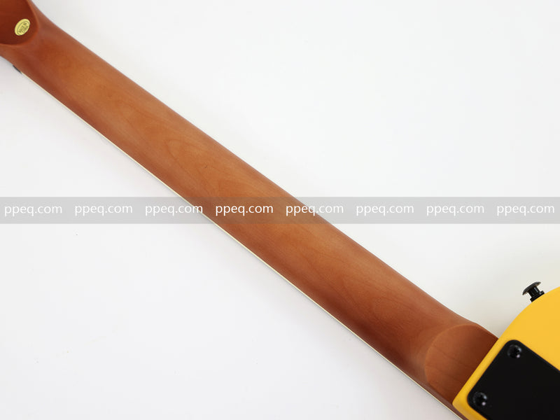 Classic LP Style Single-Cutaway Electric Guitar with Bright TV Yellow Finish (YMZ-258)