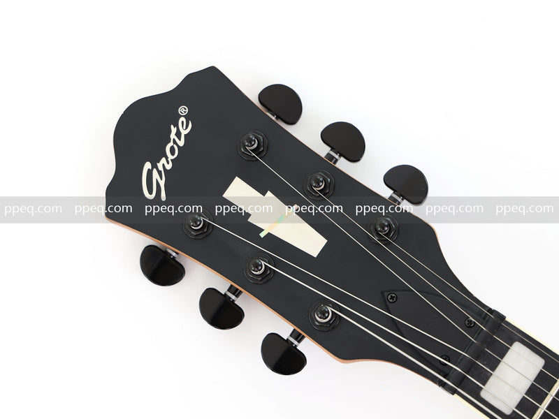 Classic LP Style Single-Cutaway Electric Guitar with Matte Bright Red Finish (YMZ-260)