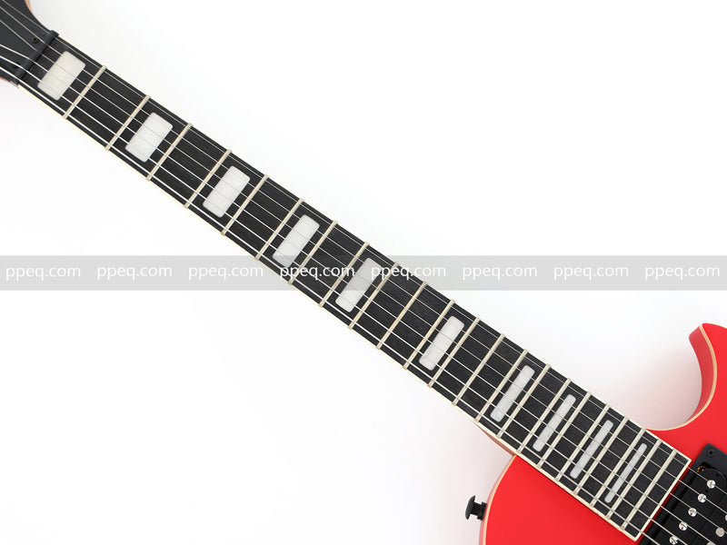 Classic LP Style Single-Cutaway Electric Guitar with Matte Bright Red Finish (YMZ-260)