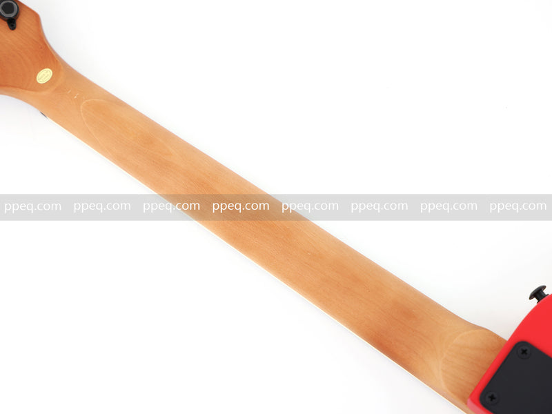 Classic LP Style Single-Cutaway Electric Guitar with Matte Bright Red Finish (YMZ-260)