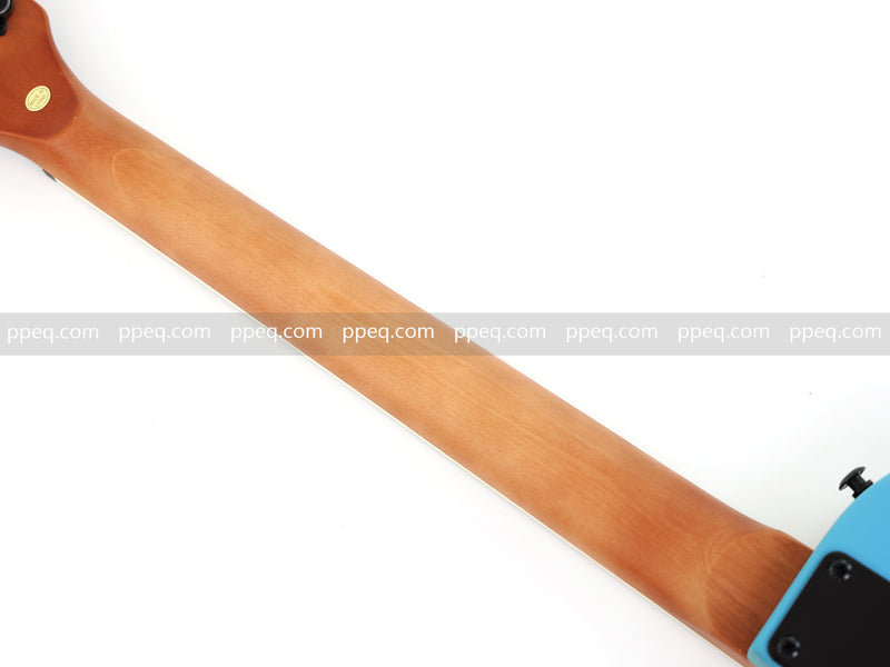 Classic LP Style Single-Cutaway Electric Guitar with Sonic Blue Finish (YMZ-259)