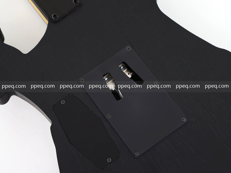 Custom 3D Carved Skull & Bones Electric Guitar (C1610)