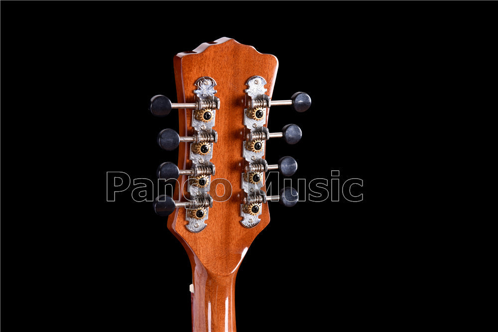 Solid Red Pine Top Irish Bouzouki with EQ (PBM-588)