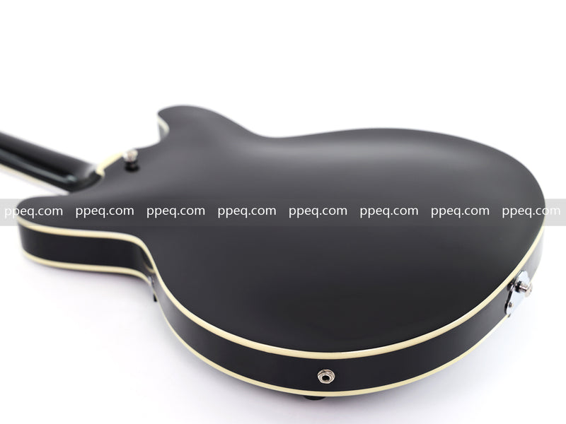 ES-335 Inspired Semi-Hollow Electric Guitar with Glossy Finish & Modern Headstock (YMZ-155)