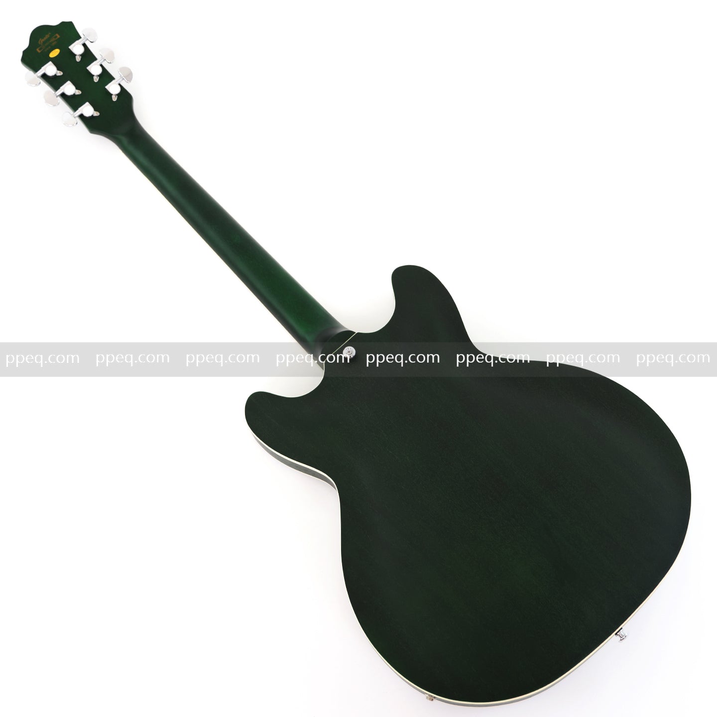 ES-335 Inspired Semi-Hollow Electric Guitar with Matte Finish & Modern Headstock (YMZ-081)
