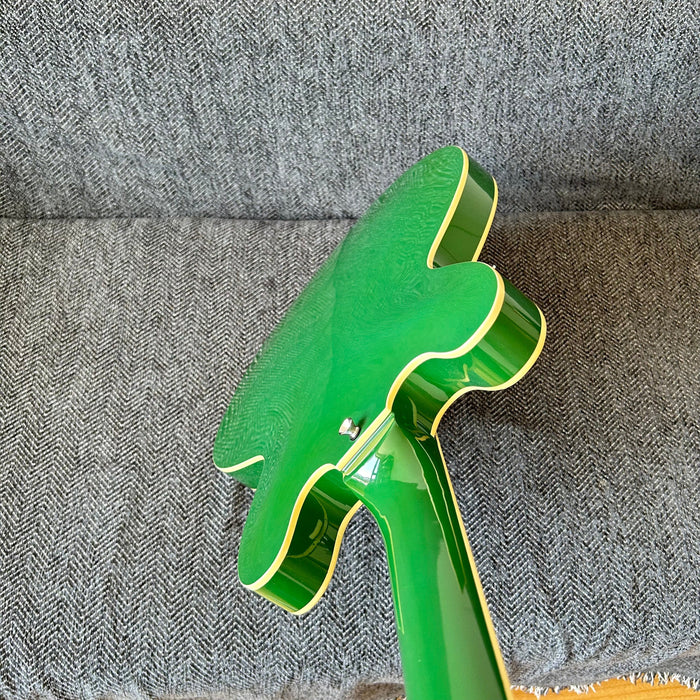 ES-335 Style Green Semi Hollow Body Electric Guitar (GKS-009)