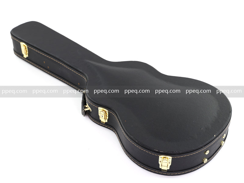 ES-Style Semi-Hollow Body Electric Guitar with Gloss Sunburst Finish (TB-3500)