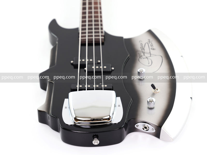 GS-AXE-2 Gene Simmons Signature Style 4-String Axe Bass Guitar (PNY-006)
