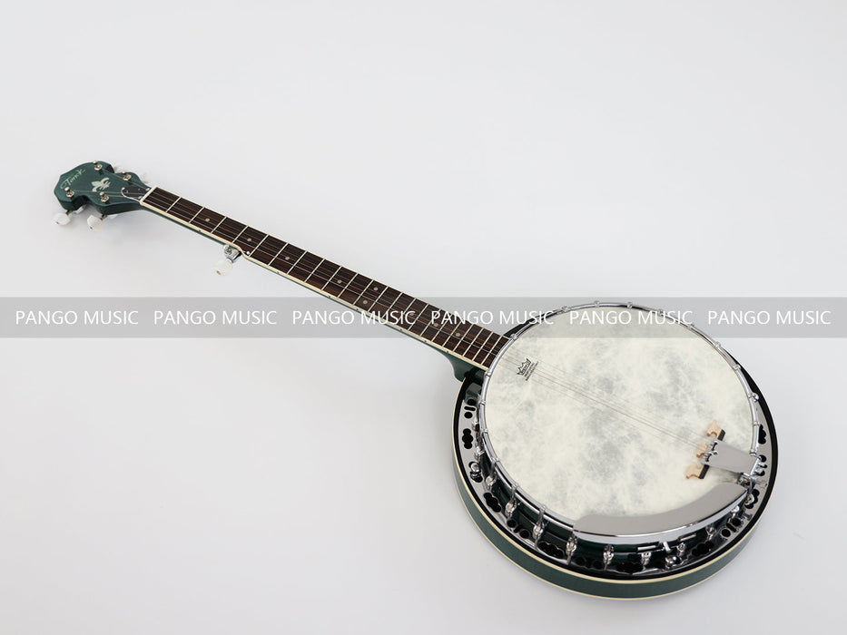 PANGO MUSIC Green Color 5 Strings Banjo (HDB-510)