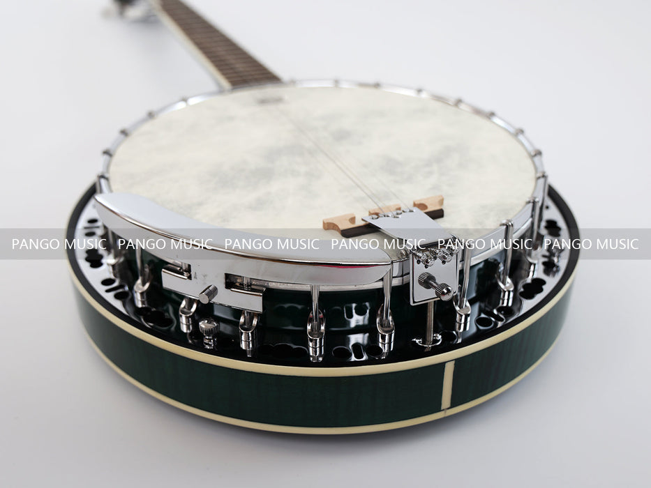 PANGO MUSIC Green Color 5 Strings Banjo (HDB-510)