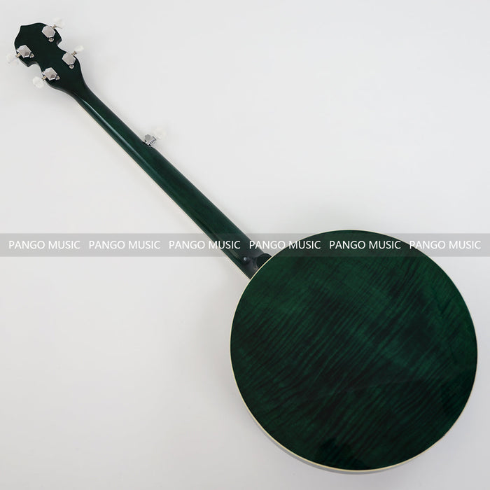 PANGO MUSIC Green Color 5 Strings Banjo (HDB-510)