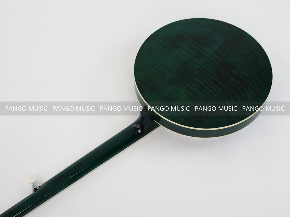 PANGO MUSIC Green Color 5 Strings Banjo (HDB-510)