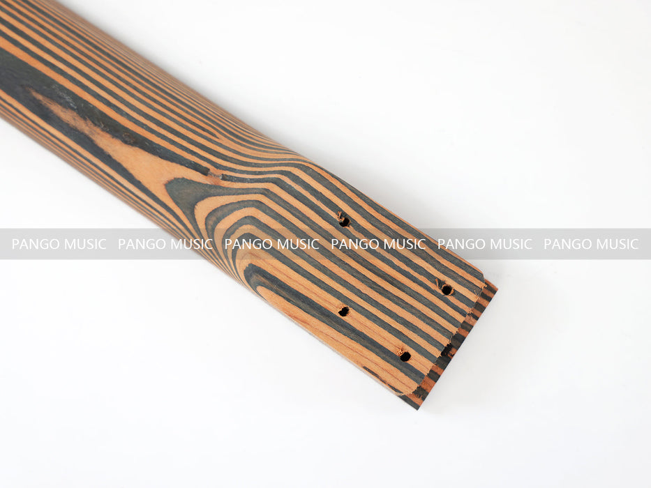 Headless / All Zebrawood DIY Electric Guitar Kit (ZQN-009F)