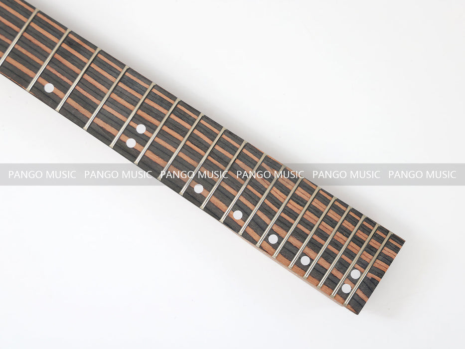 Headless / All Zebrawood DIY Electric Guitar Kit (ZQN-009S)