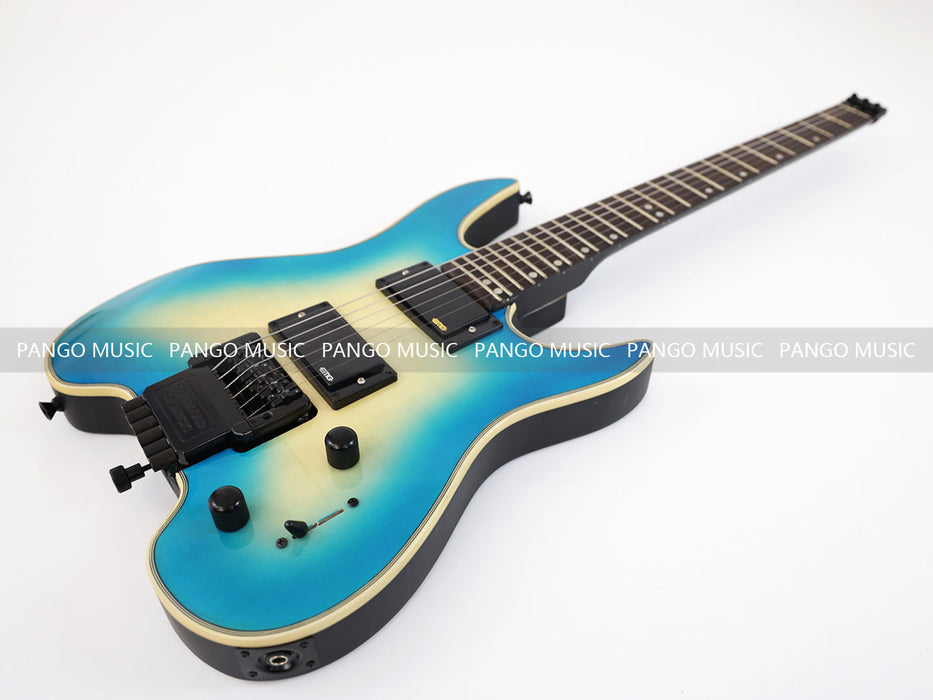 Headless Electric Guitar with Active Pickups (GKS-076)