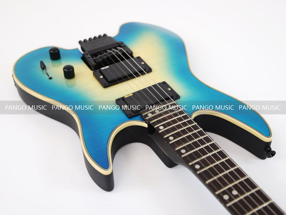 Headless Electric Guitar with Active Pickups (GKS-076)