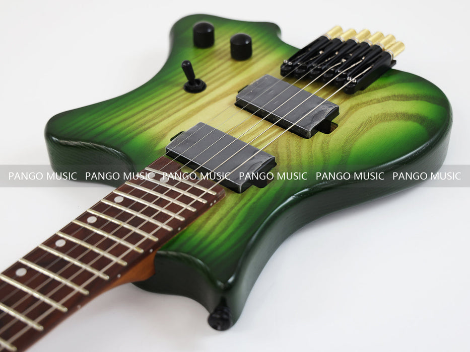 Headless Style Ash Body Travel Electric Guitar (PJX-650)