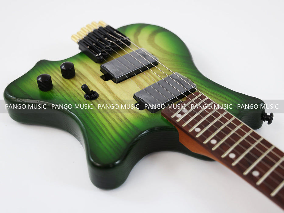 Headless Style Ash Body Travel Electric Guitar (PJX-650)