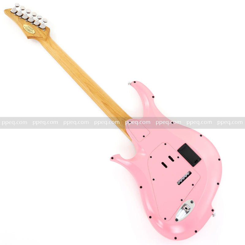Koloss Brand Aviation Aluminum Alloy Body Electric Guitar with Gloss Pink Finish (GT45P)