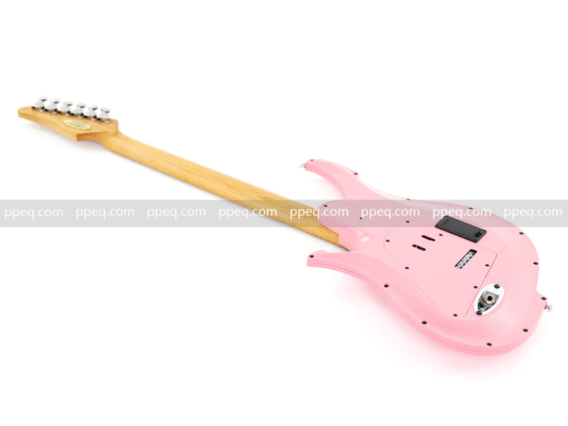 Koloss Brand Aviation Aluminum Alloy Body Electric Guitar with Gloss Pink Finish (GT45P)