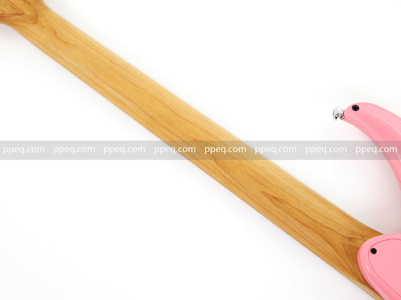 Koloss Brand Aviation Aluminum Alloy Body Electric Guitar with Gloss Pink Finish (GT45P)