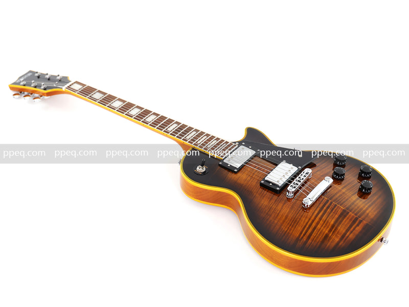 LP Custom Style Electric Guitar with AAA Flamed Maple Veneer Top (HY-2539)