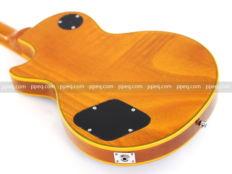 LP Custom Style Electric Guitar with AAA Flamed Maple Veneer Top (HY-2539)