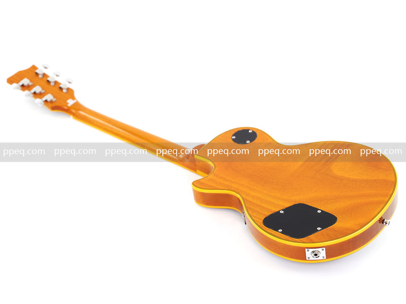 LP Custom Style Electric Guitar with AAA Flamed Maple Veneer Top (HY-2539)