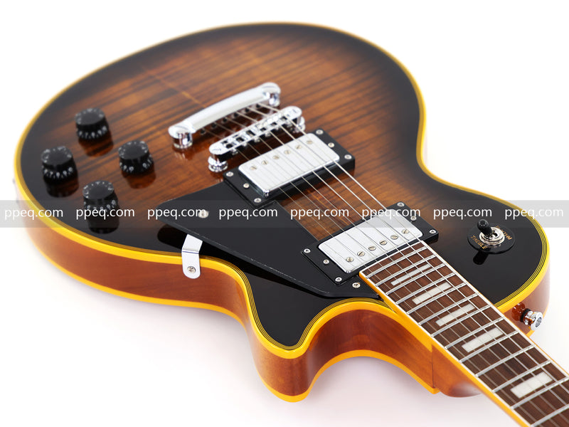 LP Custom Style Electric Guitar with AAA Flamed Maple Veneer Top (HY-2539)