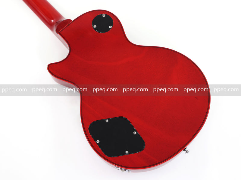 LP Custom Style Electric Guitar with AA Flamed Maple Veneer Top (HY-2562)