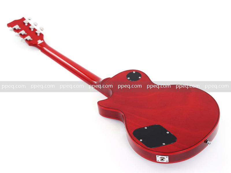 LP Custom Style Electric Guitar with AA Flamed Maple Veneer Top (HY-2562)