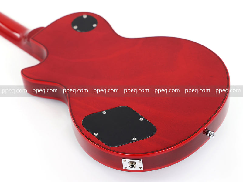 LP Custom Style Electric Guitar with AA Flamed Maple Veneer Top (HY-2562)