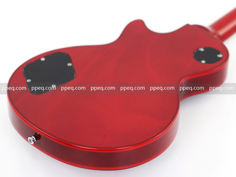 LP Custom Style Electric Guitar with AA Flamed Maple Veneer Top (HY-2562)