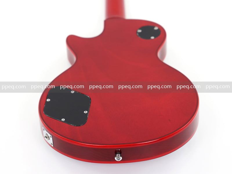 LP Custom Style Electric Guitar with AA Flamed Maple Veneer Top (HY-2562)