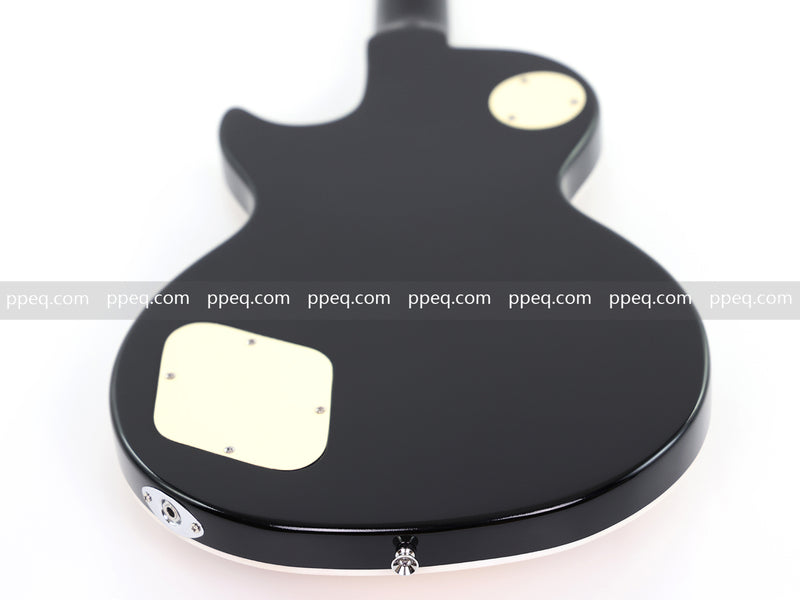 LP Standard Style Ultra-thin Body Electric Guitar with AAA Burl Maple Veneer Top (HY-2569)