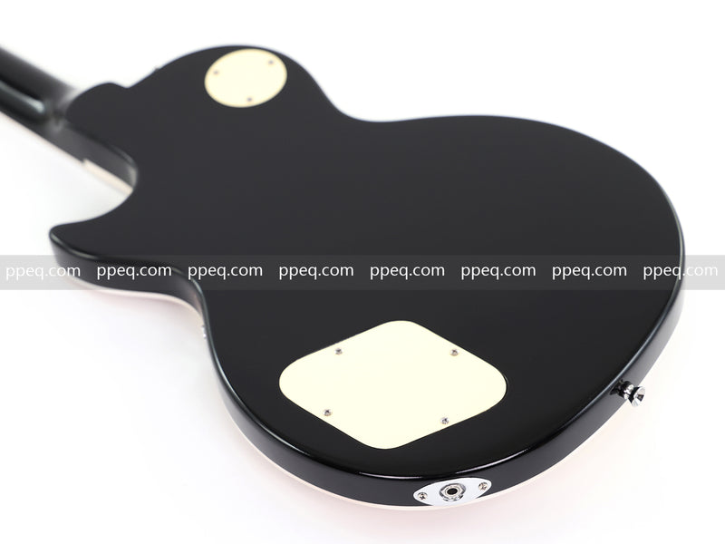 LP Standard Style Ultra-thin Body Electric Guitar with AAA Burl Maple Veneer Top (HY-2569)