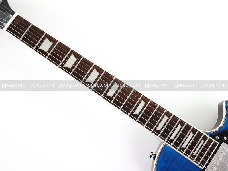 LP Standard Style Electric Guitar with AAA Flamed Maple Veneer Top (HY-2535)