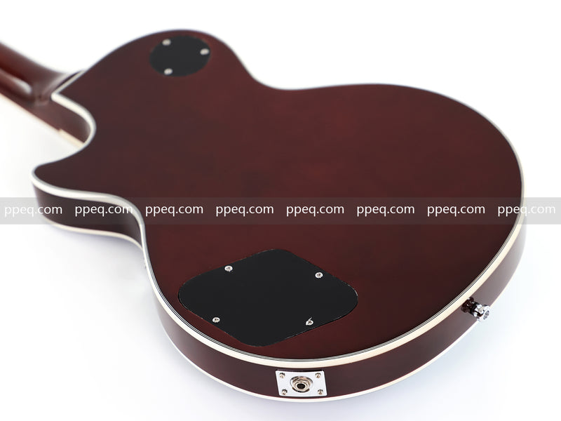 LP Standard Style Electric Guitar with AAA Flamed Maple Veneer Top (HY-2535)