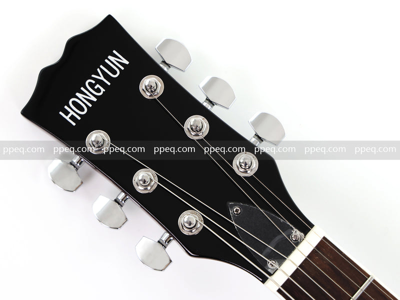 LP Standard Style Electric Guitar with AAA Flamed Maple Veneer Top (HY-2537)