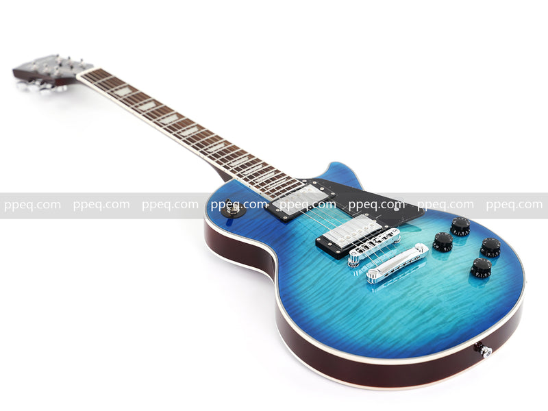 LP Standard Style Electric Guitar with AAA Flamed Maple Veneer Top (HY-2537)