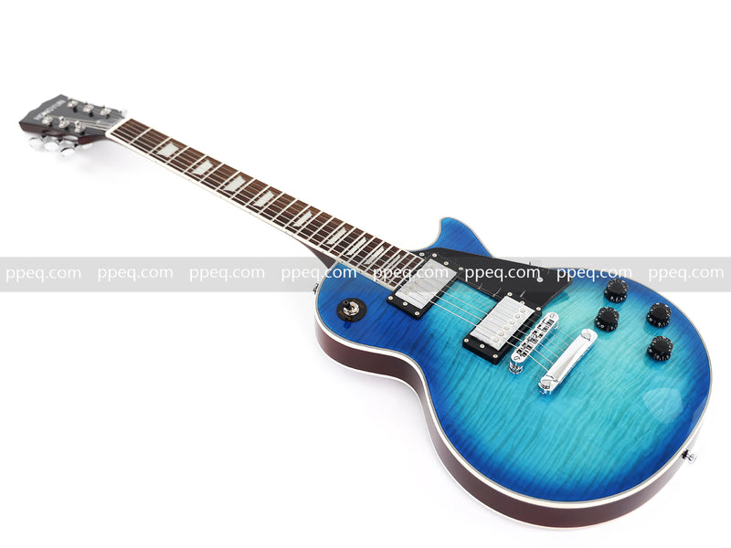 LP Standard Style Electric Guitar with AAA Flamed Maple Veneer Top (HY-2537)