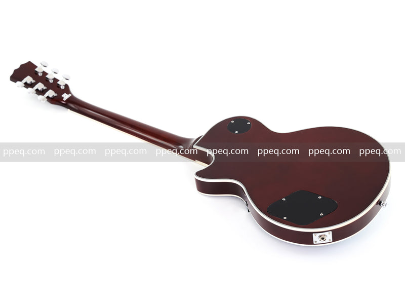 LP Standard Style Electric Guitar with AAA Flamed Maple Veneer Top (HY-2537)