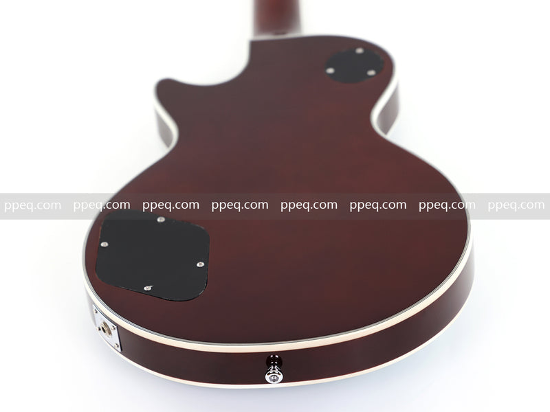 LP Standard Style Electric Guitar with AAA Flamed Maple Veneer Top (HY-2537)