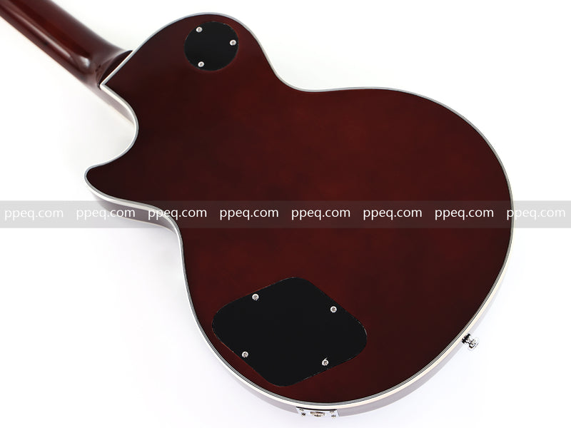 LP Standard Style Electric Guitar with AAA Flamed Maple Veneer Top (HY-2537)